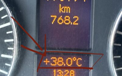 36°C und es wird noch heißer…